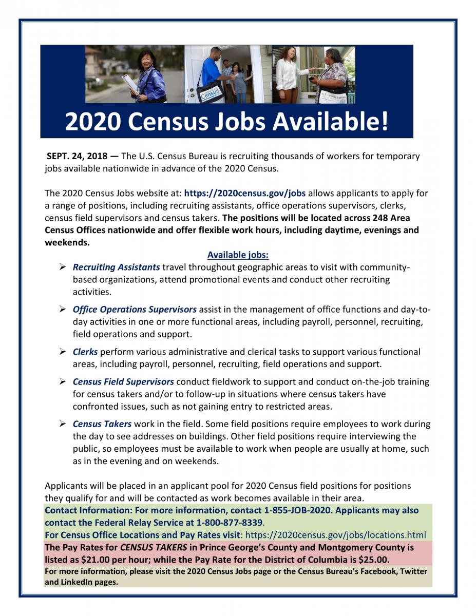 2020 Census Jobs