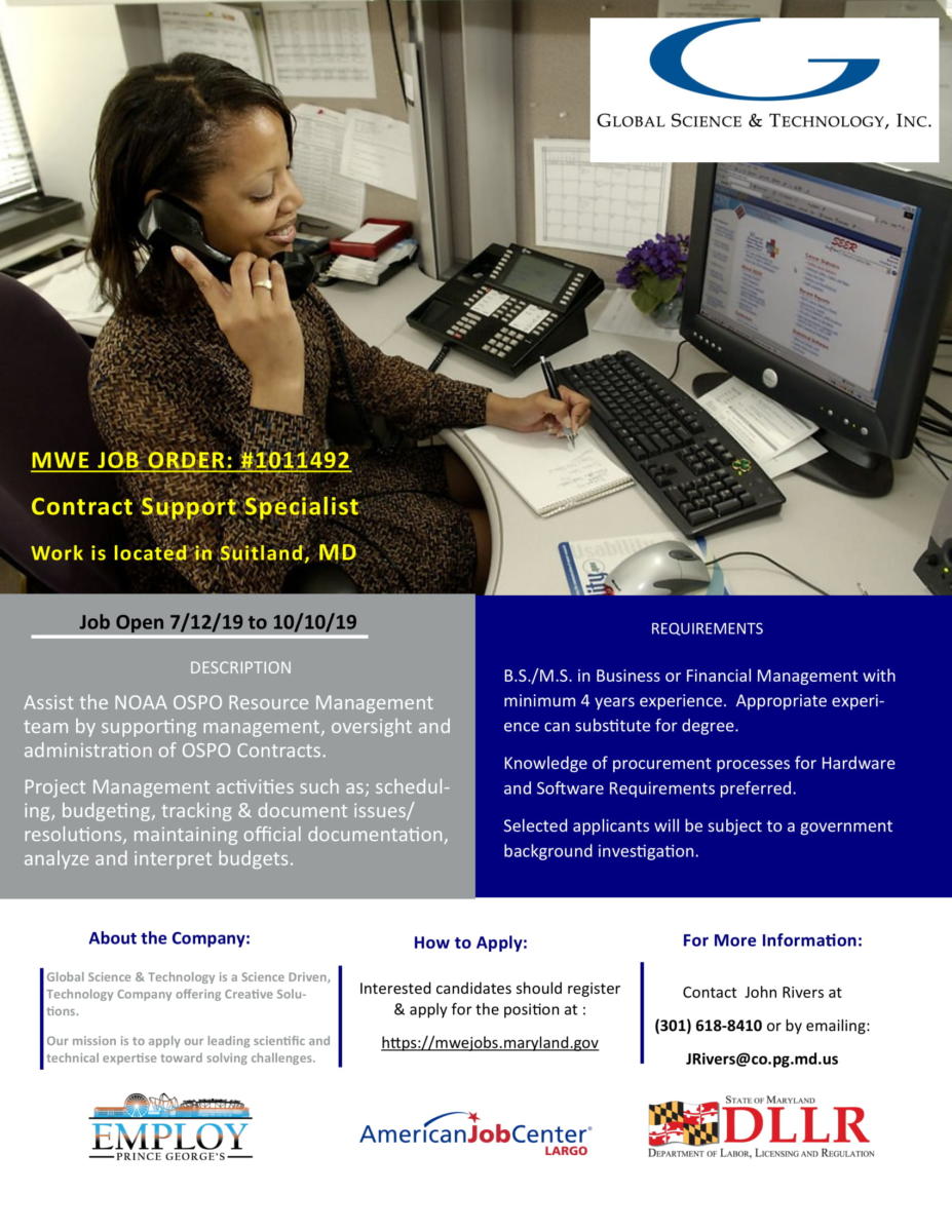 GST Contract Support Specialist Position-1
