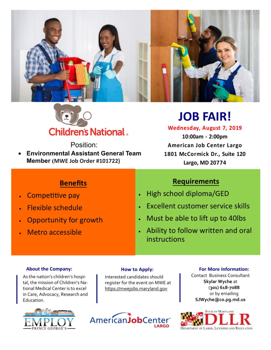 Hiring Event-Childrens National Medical Center-1