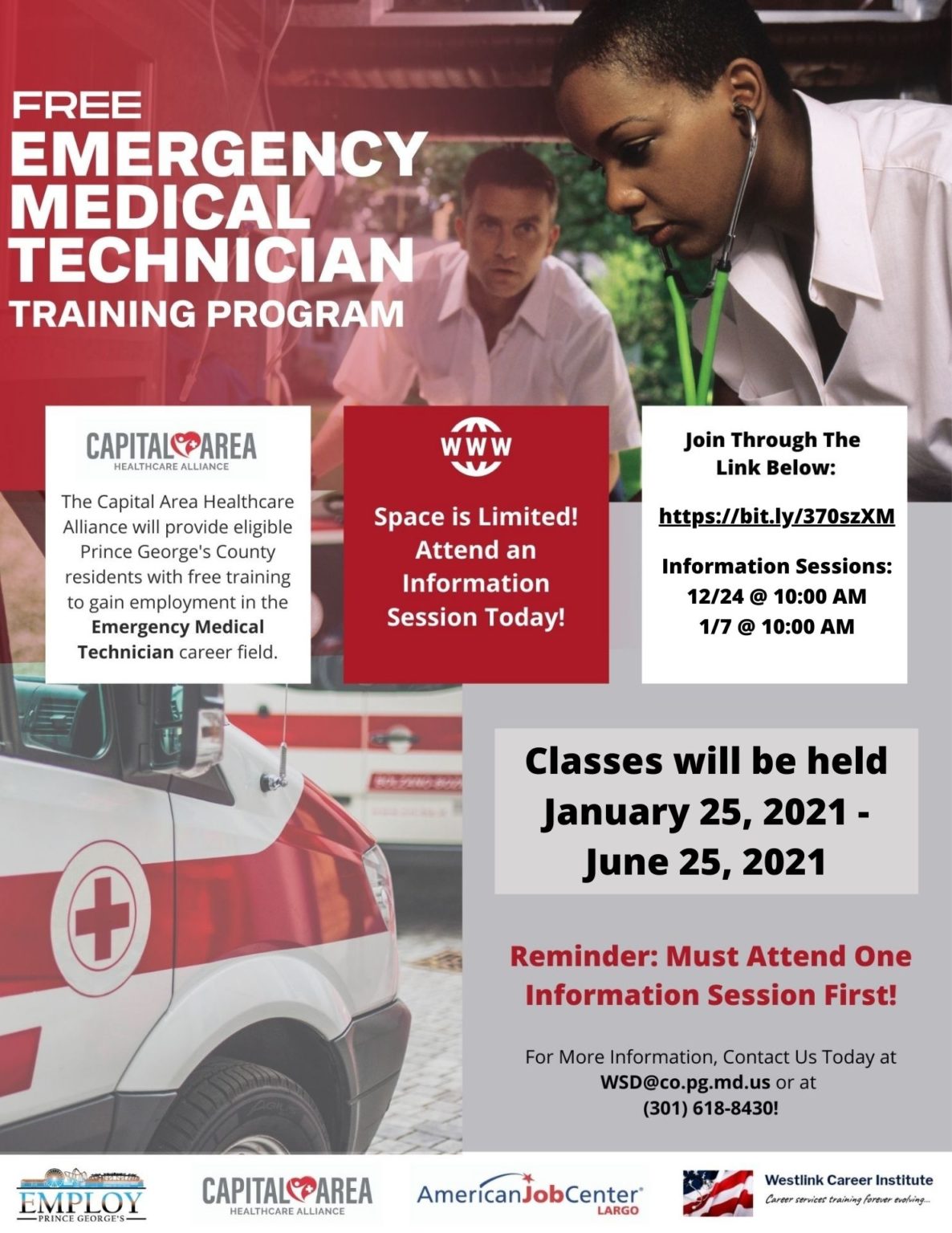 Emergency Medical Technician Training Program Info Session Employ